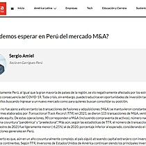 Qu podemos esperar en Per del mercado M&A?